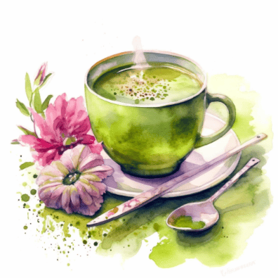 Good matcha vs bad matcha - cup of matcha