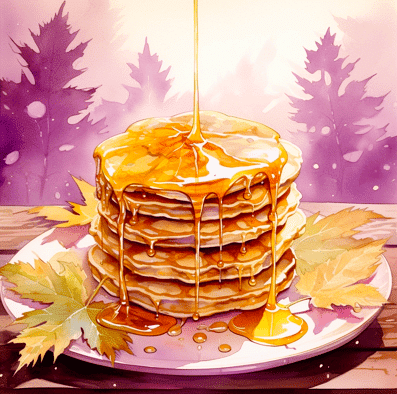 Date syrup vs maple syrup - maple syrup pancakes