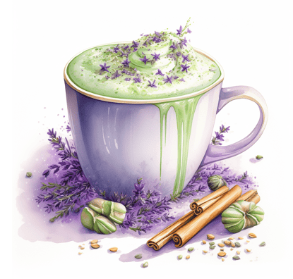 Matcha chai latte
