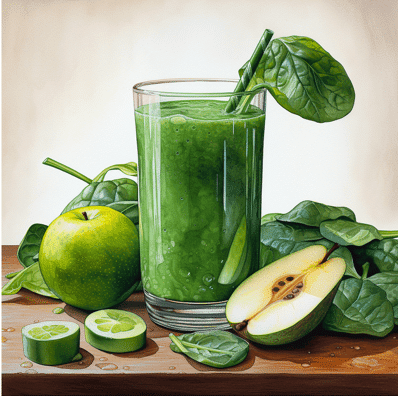 Does the liver cause acne - green smoothie
