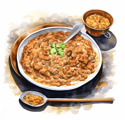 Refried beans