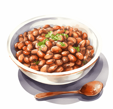 bayo beans vs pinto beans - bowl of bayo beans
