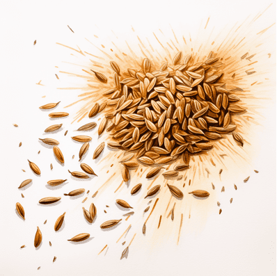Cumin seeds