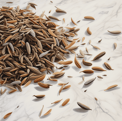 Cumin vs caraway seeds