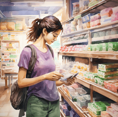 How long does miso last in the fridge - woman shopping for miso