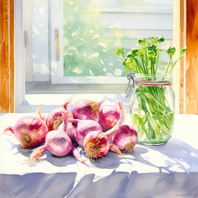 How to freeze shallots