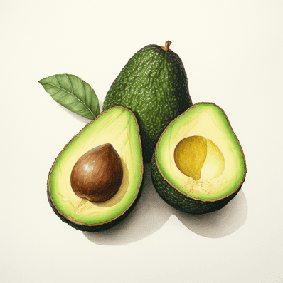 Lila avocado vs Hass - Hass avocado