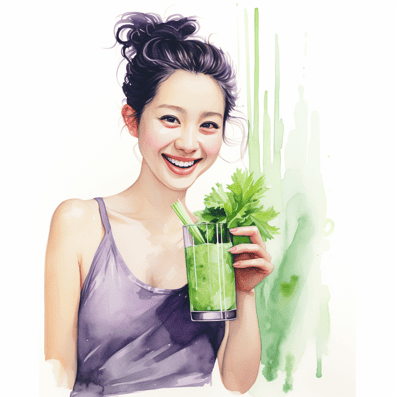 Celery juice benefits acne