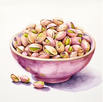 Bowl of pistachios