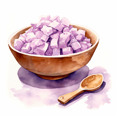 Can you freeze taro root - bowl of taro