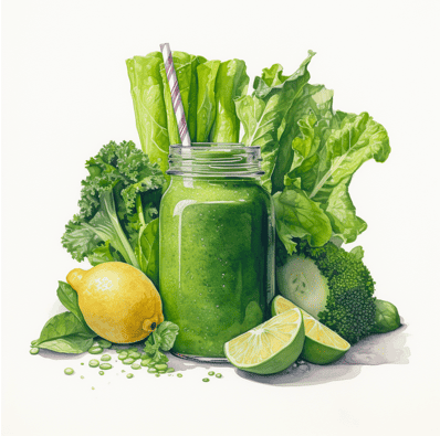 leafy green smoothie
