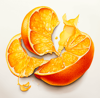 Orange peel skin like cellulite