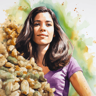 Peanuts and skin health