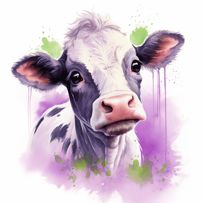 A young cow