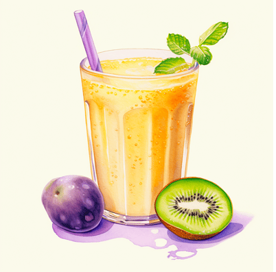 Cantaloupe smoothie