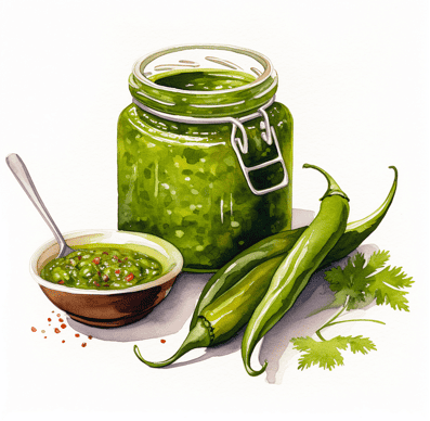 Green chili sauce