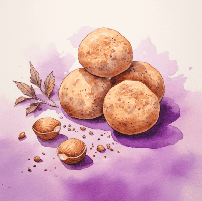Nutmeg cookies