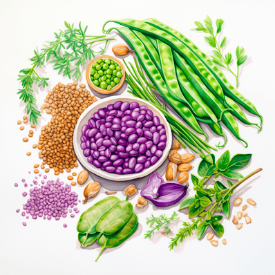 Plant-based sources of protein
