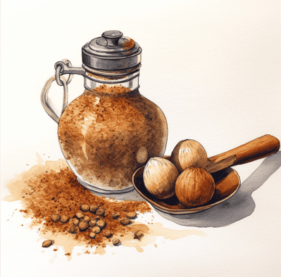 Round spice shaker
