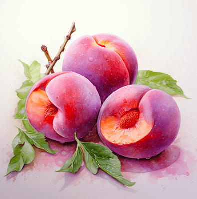 Fresh peaches
