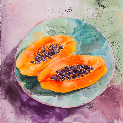 Strawberry papaya vs regular papaya