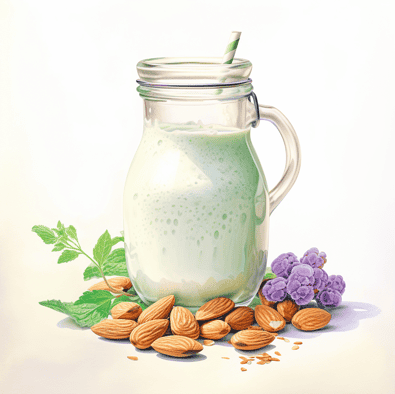 Almond milk
