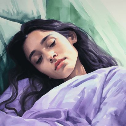 Woman sleeping 